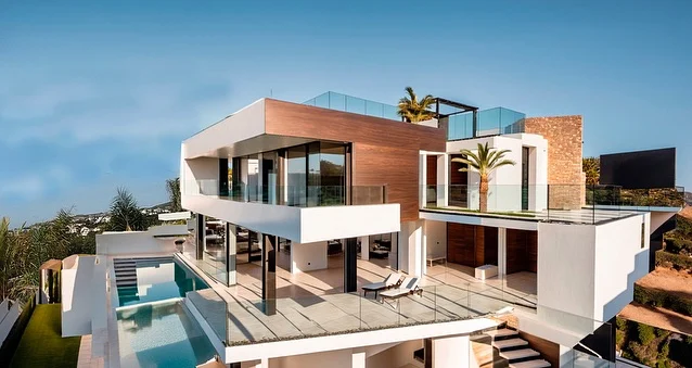 Villa Skyline for sale with Sea Views in Benahavís.

Discover Villa Skyline: A Masterpiece of Luxury with 6 Bedrooms in a Golf Paradise El Herrojo, Benahavis – La Quinta.

Villa Skyline is an extraordinary luxury residence for sale with Sea Views on a sprawling 1020 m² plot in El Herrojo, Benahavis near to La Quinta Golf. Featuring a remarkable 500 m² architectural design. This elegant villa includes six en-suite bedrooms with breathtaking views and two self-contained studios, perfect for hosting guests while maintaining privacy.

6 BEDROOM
1020 m2 PLOT 
500 m2 BUILD

PRICE: 6,495,000 €

INTERESTED? 

📲 +34 722 37 55 10
✉️sales@benahavishomes.com

Visit our website for more info: 

www.elherrojobenahavis.es

#ElHerrojo #benahavís #CostaDelSol #Beachfrontvillas #LuxuryRealEstate #SpainProperty #ForSale #RealEstate#marbellalifestyle #realestatemarbella  #investinmarbella#buyhouseinmarbella#villas#luxury#buyvilla#villasforsale#villasforrent#luxuryvillas #villasinmarbella #villasmarbellaforsale #villasseaview #panoramicvilla #marbellavillasforsale #laquinta#villasinlaquinta